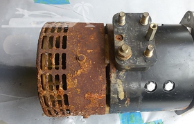 Repair of bow thruster